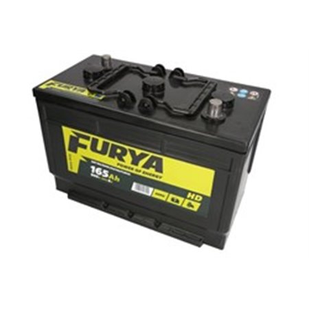 BAT165/900R/6V/HD/FURYA Batteri 6V 165Ah/900A AGRO HD (R+ Standardterminal) 336x175x232