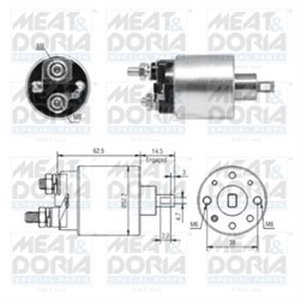 MD46292 Tõmberelee (12V) sobib: ABARTH 124 SPIDER, 500 / 595 / 695, 500C 