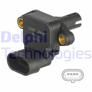 PS10220 Intake manifold pressure sensor fits: MINI (R50, R53), (R52); ROV