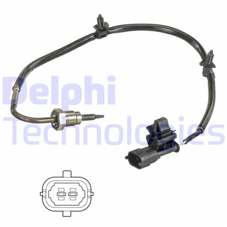 TS30142 Датчик, температура выхлопных газов DELPHI