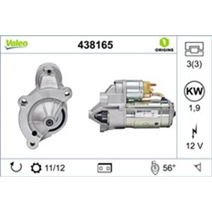 438165 Starter VALEO - Top1autovaruosad