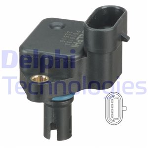 PS10133 Sensor, insugningsrörstryck DELPHI - Top1autovaruosad