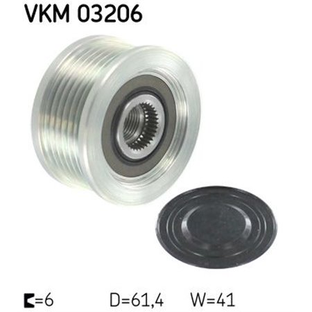 VKM 03206 Механизм свободного хода генератора SKF