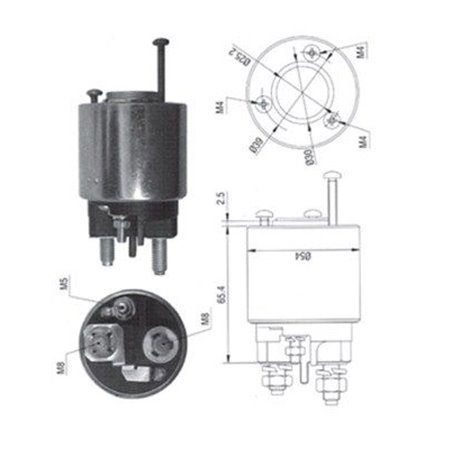 940113050373 Magnetlülitus,starter MAGNETI MARELLI