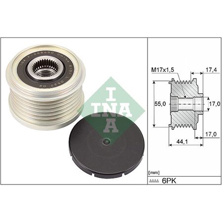 535 0312 10 Generaatori vabakäik Schaeffler INA