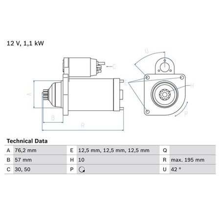 0 986 020 330 Start BOSCH