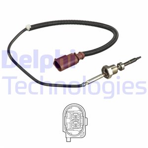 TS30147 Sensor, exhaust gas temperature DELPHI - Top1autovaruosad