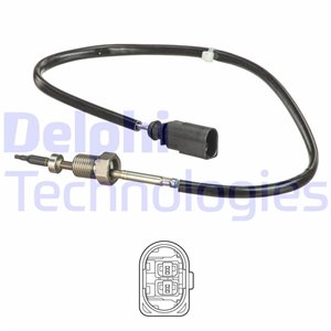 TS30168 Sensor, exhaust gas temperature DELPHI - Top1autovaruosad