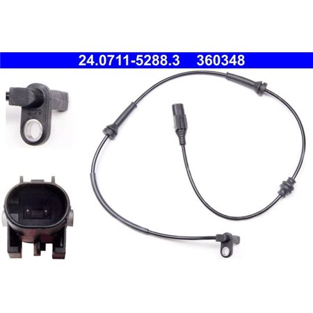 24.0711-5288.3 ABS sensor front L/R fits: FIAT DOBLO, DOBLO CARGO 1.3D 2.0D 01.1
