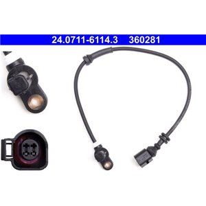 24.0711-6114.3 ABS andur Esiosa Parem/Vasak sobib: FORD GALAXY I, GALAXY MK I S