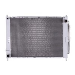 NIS 637636 A/C condenser (with dryer) fits: RENAULT CLIO III, MODUS 1.4/1.6 