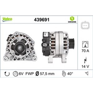 439691 Generaator VALEO - Top1autovaruosad