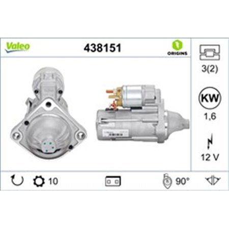 438151 Starter VALEO