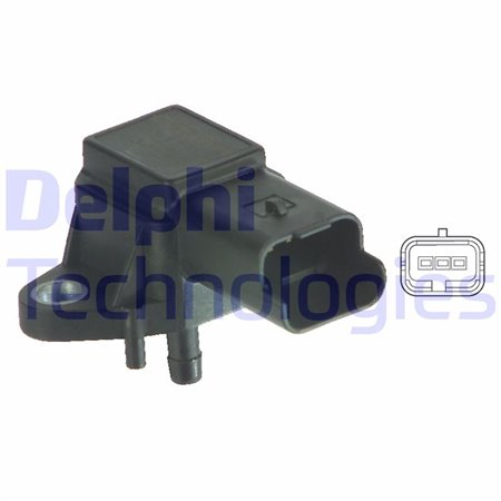 PS10134 Sensor, intake manifold pressure DELPHI