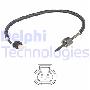 TS30222 Sensor, exhaust gas temperature DELPHI - Top1autovaruosad