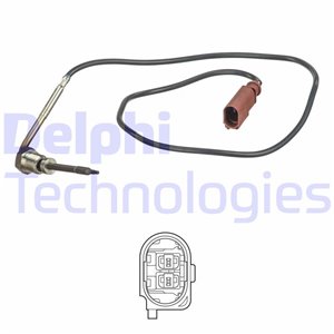 TS30177 Sensor, exhaust gas temperature DELPHI - Top1autovaruosad