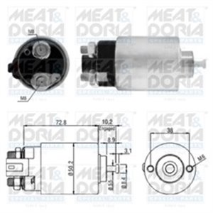 46156 Magnetbrytare, startmotor MEAT & DORIA - Top1autovaruosad
