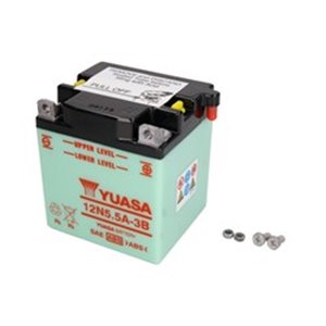 12N5.5A-3B YUASA Battery Acid/Starting YUASA 12V 5,8Ah 58A R+ Maintenance 103x90x1