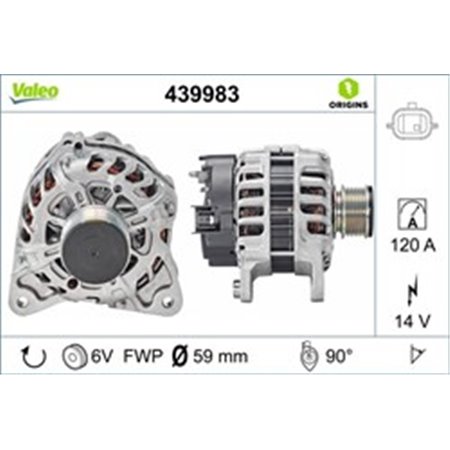 439983 Generator VALEO