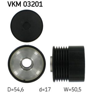 VKM 03201 Alternator Freewheel Clutch SKF - Top1autovaruosad