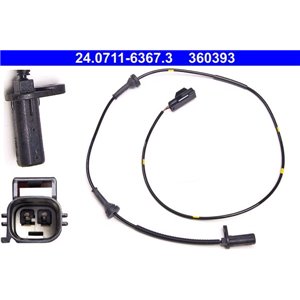 24.0711-6367.3 ABS andur Esiosa Parem sobib: VOLVO XC90 I 2.4D 3.2 10.02 12.14