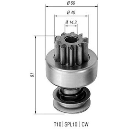 940113020120 Pinion, förrätt MAGNETI MARELLI