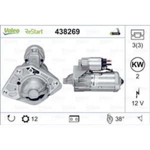 438269 Starter VALEO - Top1autovaruosad