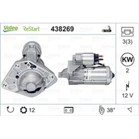 438269 Starter VALEO