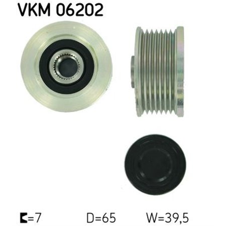 VKM 06202 Механизм свободного хода генератора SKF