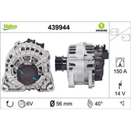 439944 Generator VALEO