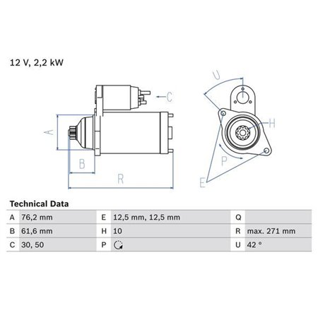 0 986 020 270 Start BOSCH