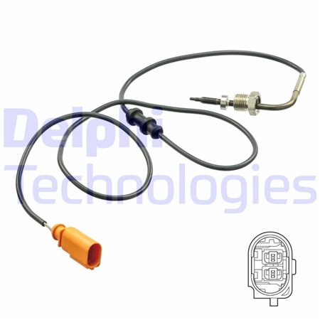 TS30144 Sensor, exhaust gas temperature DELPHI