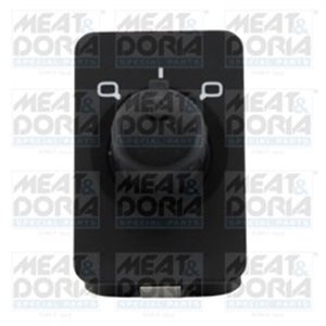 206011 Switch, exterior rearview mirror adjustment MEAT & DORIA - Top1autovaruosad