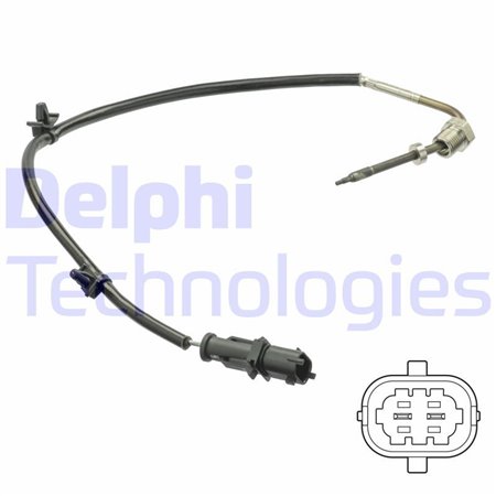 TS30233 Sensor, avgastemperatur DELPHI