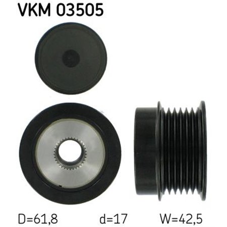 VKM 03505 Generaatori vabakäik SKF