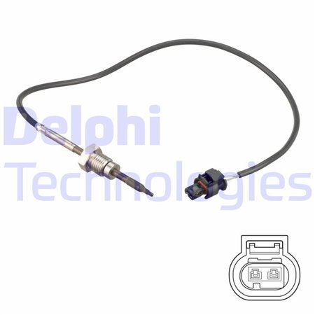 TS30257 Sensor, avgastemperatur DELPHI