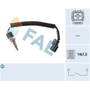 FAE40585 Light switch reversing fits: HONDA ACCORD VI, CIVIC V, CIVIC VI, 