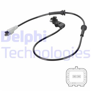 SS20763 Sensor, hjulhastighet DELPHI - Top1autovaruosad