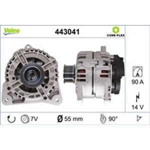 443041 Alternator VALEO - Top1autovaruosad