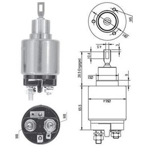 940113050127 Magnetbrytare, startmotor MAGNETI MARELLI - Top1autovaruosad