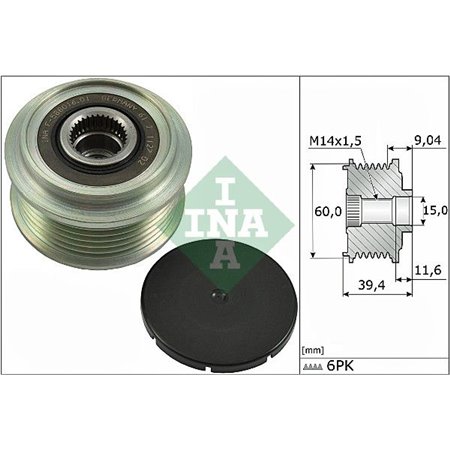 535 0277 10 Generaatori vabakäik Schaeffler INA