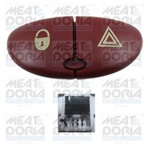 MD23666 Light switch emergency fits: PEUGEOT 206 08.98 12.12