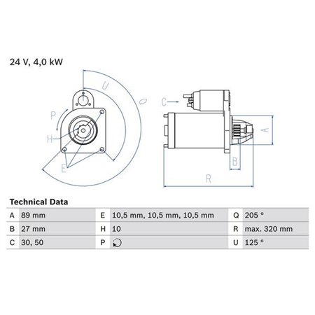 0 986 021 190 Start BOSCH