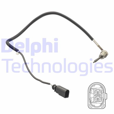 TS30271 Датчик, температура выхлопных газов DELPHI