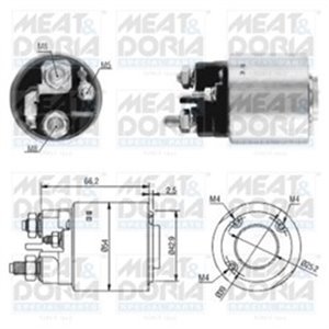 MD46131 Starter electromagnet fits: CITROEN BERLINGO, BERLINGO MULTISPACE