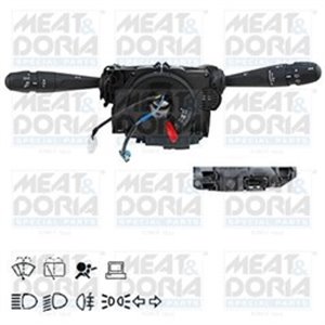 MD231221 Combined switch under the steering wheel (wipers) fits: CITROEN J