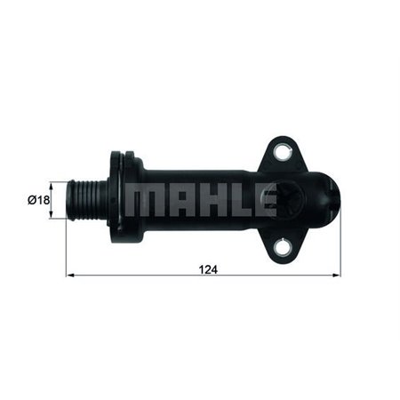 TE 1 70 Thermostat, exhaust gas recirculation cooling MAHLE