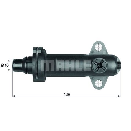 TE 2 70 Termostaat, heitgaaside tagasijuhtimine MAHLE