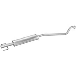 0219-01-17530P Exhaust system middle silencer fits: OPEL ASTRA G 1.4/1.6 02.98 0