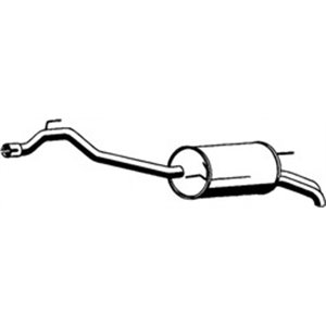 04.069 Rear Muffler ASMET - Top1autovaruosad